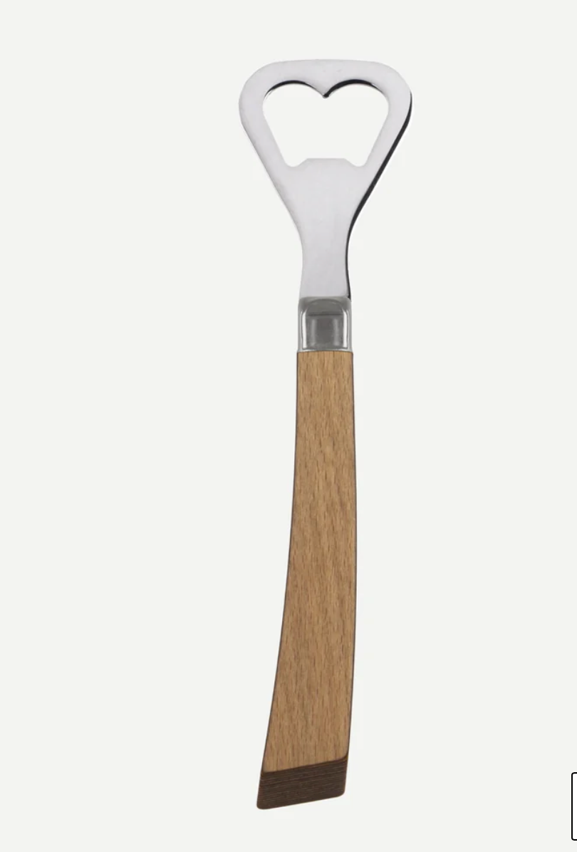 Sabre -Curved Wood Bottle Opener - Kitchen