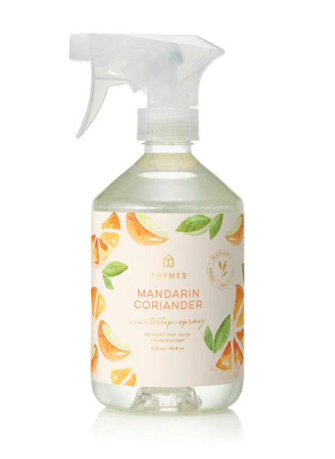 Thymes - Mandarin Coriander Countertop Spray - Kitchen