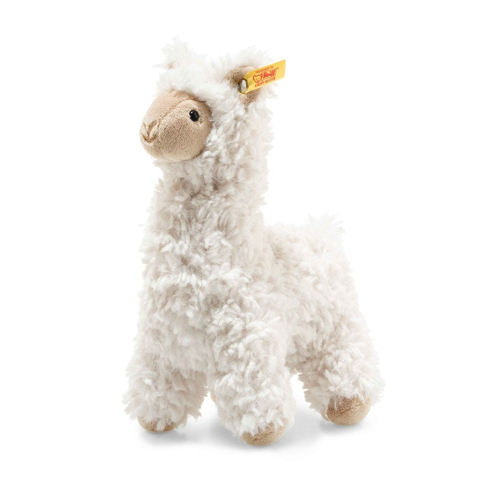 Steiff Lama Leandro White 8 inch