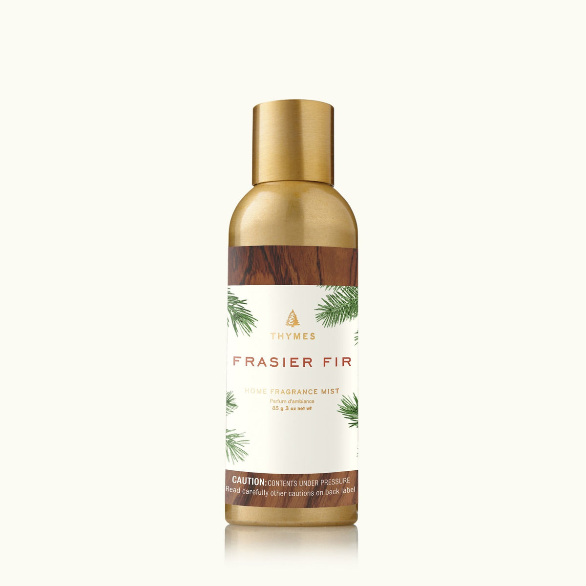 Thymes Frasier Fir home fragrance mist spray bottle with fresh balsam scent, Patina Vancouver