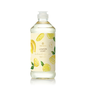 Thymes Lemon Leaf biodegradable dishwashing liquid bottle, Patina Vancouver