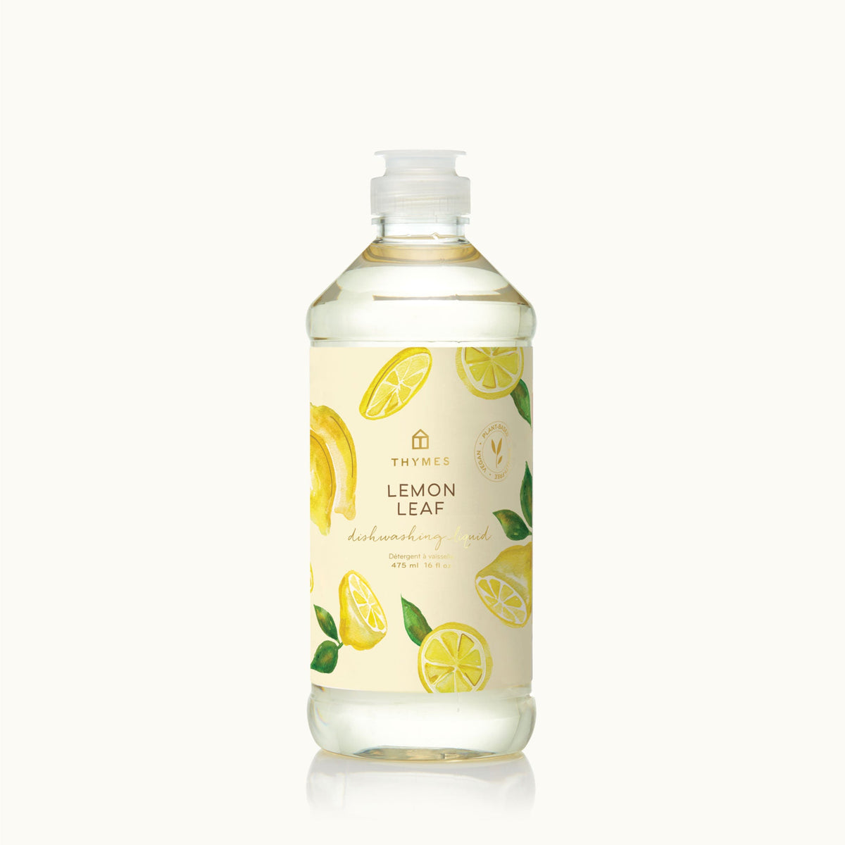 Thymes Lemon Leaf dishwashing liquid, alternate view, Patina Vancouver