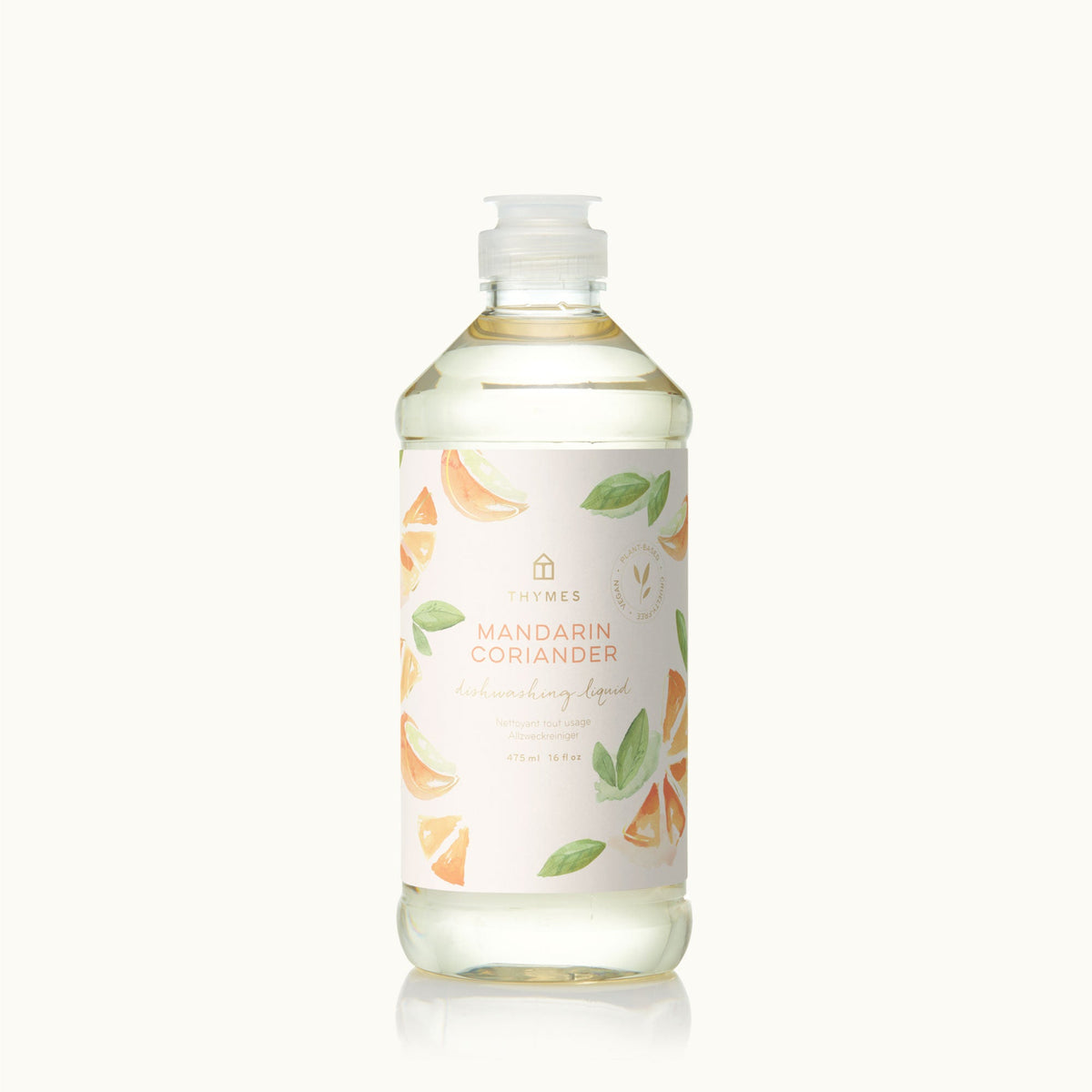 Thymes Mandarin Coriander Dishwashing Liquid, citrus-scented dish soap, Patina Vancouver