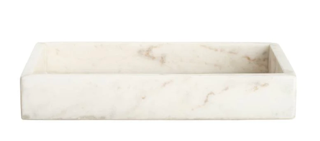 White Marble Tray
