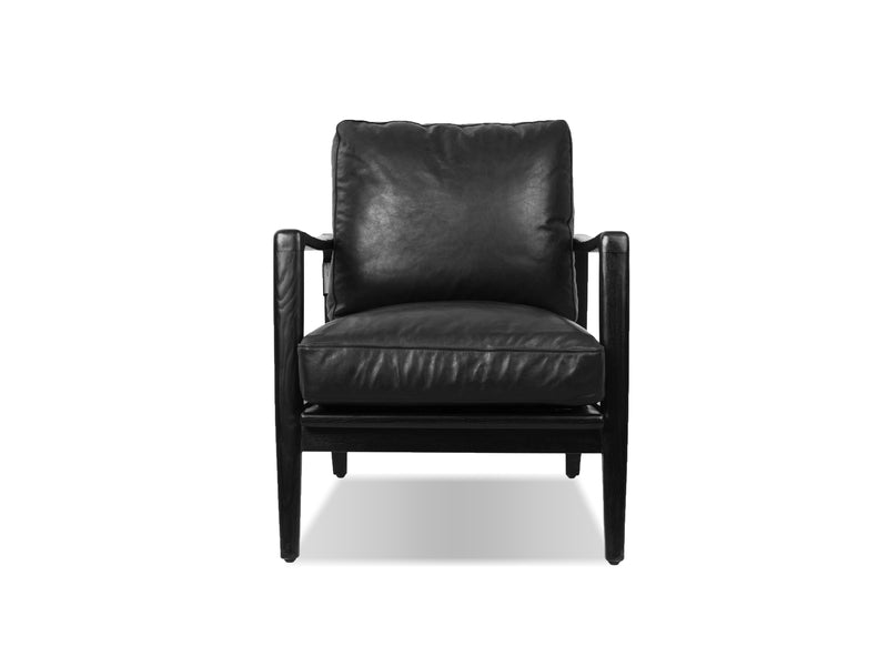 Mobital Craftsman Chair Black Ash/Leather