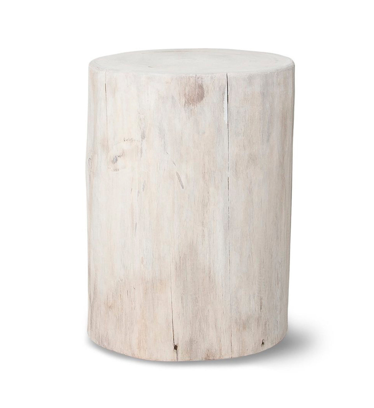 Nova Wood Stump 21” (White Washed)