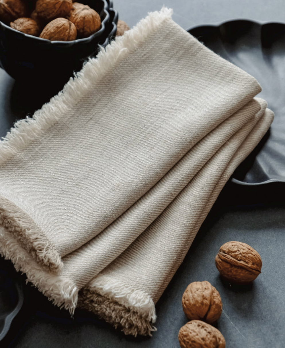 Linen Way Bilbao Linen Napkin Natural