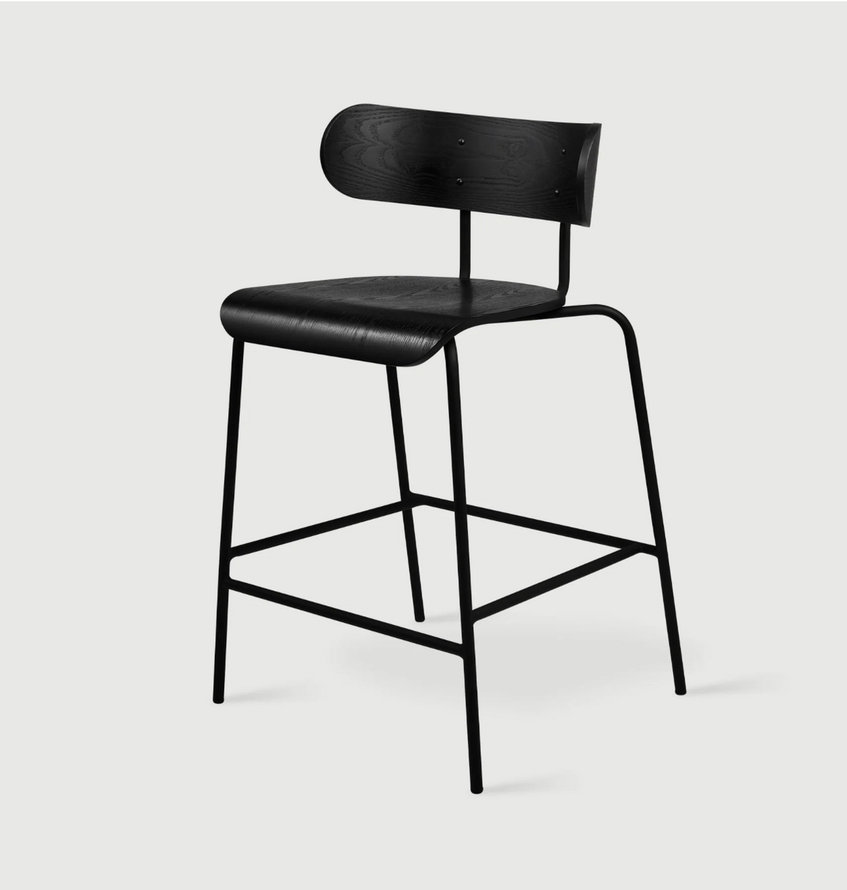 Gus Modern - Bantam Black Stool